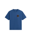 The Vans Mens Blotched Circle T-Shirt in True Navy