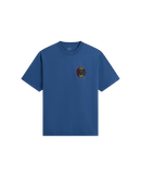 The Vans Mens Blotched Circle T-Shirt in True Navy