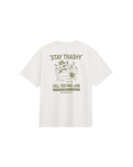 The Vans Mens Trashy T-Shirt in Marshmallow