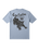 The Vans Mens Custom Cat T-shirt in Soft Slate