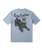 The Vans Mens Custom Cat T-shirt in Soft Slate