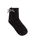 The Vans Womens Bow Back Socks in Black & White