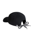 The Vans Womens Bow Back Cap in Black