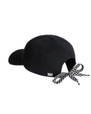 The Vans Womens Bow Back Cap in Black