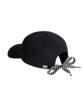 The Vans Womens Bow Back Cap in Black