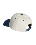 The Vans Womens Lefty Script Cap in True Navy