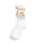 The Vans Mens Ledes Socks in White