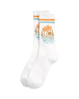 The Vans Mens Ledes Socks in White