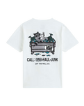 Boys Dumpster Raccoon T-Shirt in White