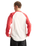 Core Raglan Long Sleeve T-Shirt in Crimson Haze