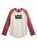 The Vans Mens Core Raglan Long Sleeve T-Shirt in Crimson Haze