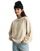 Ellipse Retro Sweatshirt in Oatmeal