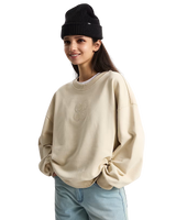 Ellipse Retro Sweatshirt in Oatmeal