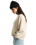 Ellipse Retro Sweatshirt in Oatmeal