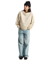 Ellipse Retro Sweatshirt in Oatmeal