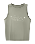 The Vans Womens Y2K Star Vest in Soft Sage