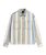 The Vans Mens Larkspur Stripe Shirt in Soft Slate