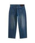 The Vans Womens Check 5 Mid Jeans in Vintage Indigo