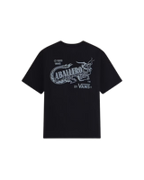 The Vans Mens Caballero T-Shirt in Black