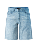 The Vans Womens Check 5 Low Shorts in Light Stonewash