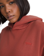 The Vans Womens Salton Wash Hoodie in Poppy Ember