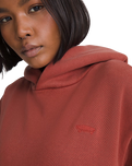 The Vans Womens Salton Wash Hoodie in Poppy Ember