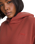 The Vans Womens Salton Wash Hoodie in Poppy Ember