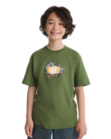 Boys Rad Rodent T-Shirt in Green Balsam