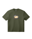 The Vans Boys Boys Rad Rodent T-Shirt in Green Balsam