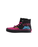 Girls Kpop Demon Hunters x Vans Authentic Hi 2.0 Zip Shoes in Black