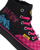 Girls Kpop Demon Hunters x Vans Authentic Hi 2.0 Zip Shoes in Black