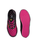 Girls Kpop Demon Hunters x Vans Authentic Hi 2.0 Zip Shoes in Black
