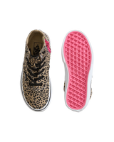 Girls Authentic Hi 2.0 Shoes in Leopard Pop Incense & Pink Velvet