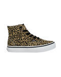 The Vans Girls Girls Authentic Hi 2.0 Shoes in Leopard Pop Incense & Pink Velvet