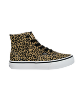 The Vans Girls Girls Authentic Hi 2.0 Shoes in Leopard Pop Incense & Pink Velvet