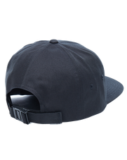 The Vans Mens Salton II Jockey Cap in Black & White