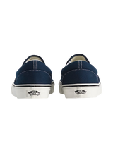 The Vans Mens Classic Slip-On Shoes in Dress Blues