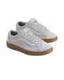 The Vans Womens Old Skool 36 Cup Shoes in Gray & Gum