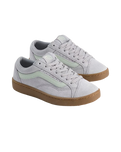 The Vans Womens Old Skool 36 Cup Shoes in Gray & Gum