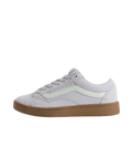 The Vans Womens Old Skool 36 Cup Shoes in Gray & Gum