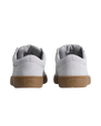 The Vans Womens Old Skool 36 Cup Shoes in Gray & Gum