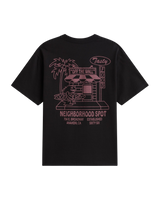 The Vans Mens Food Spot T-Shirt in Black