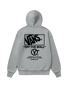 The Vans Mens Stacked Hi Hoodie in Cement Heather