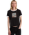 Places I Wish To Go Ringer T-Shirt in Black