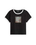 The Vans Womens Places T-Shirt in Black