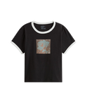 The Vans Womens Places T-Shirt in Black