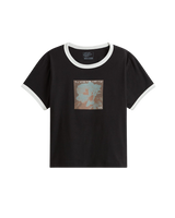 The Vans Womens Places T-Shirt in Black