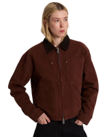 Nicola Jacket in Brown Earth
