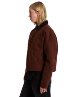 Nicola Jacket in Brown Earth
