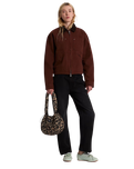 Nicola Jacket in Brown Earth